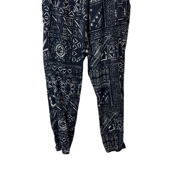 Madewell Kingston Cover Up Jumpsuit Inkstone Aztec Tribal Strapless Boho Size S - Picture 7 of 10